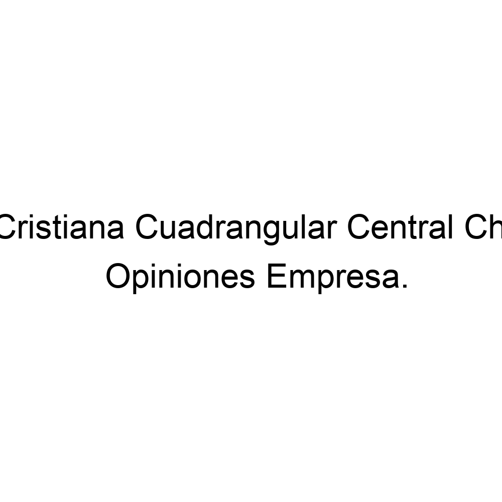 Opiniones Iglesia Cristiana Cuadrangular Central Chigorodó, ▷ 3136118565
